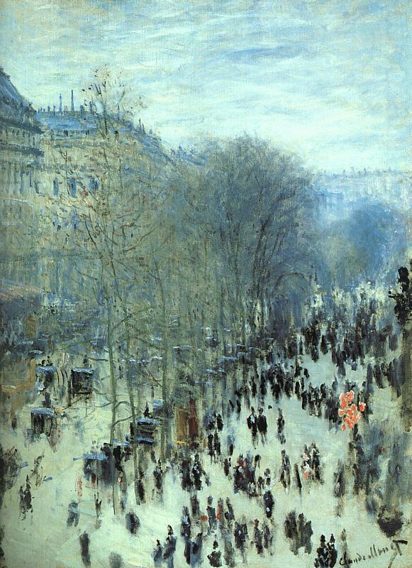 Claude Monet Boulevard des Capucines china oil painting image